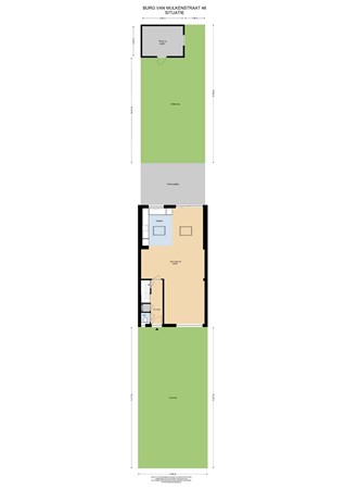 Floorplan - Burg Van Mulkenstraat 46, 6181 CW Elsloo